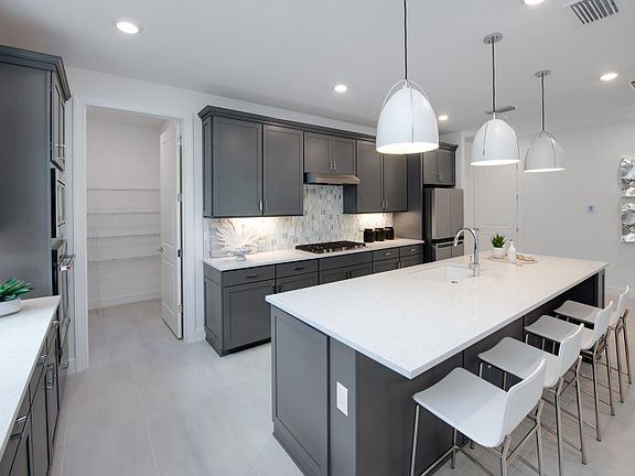 Kitchen and spacious pantry