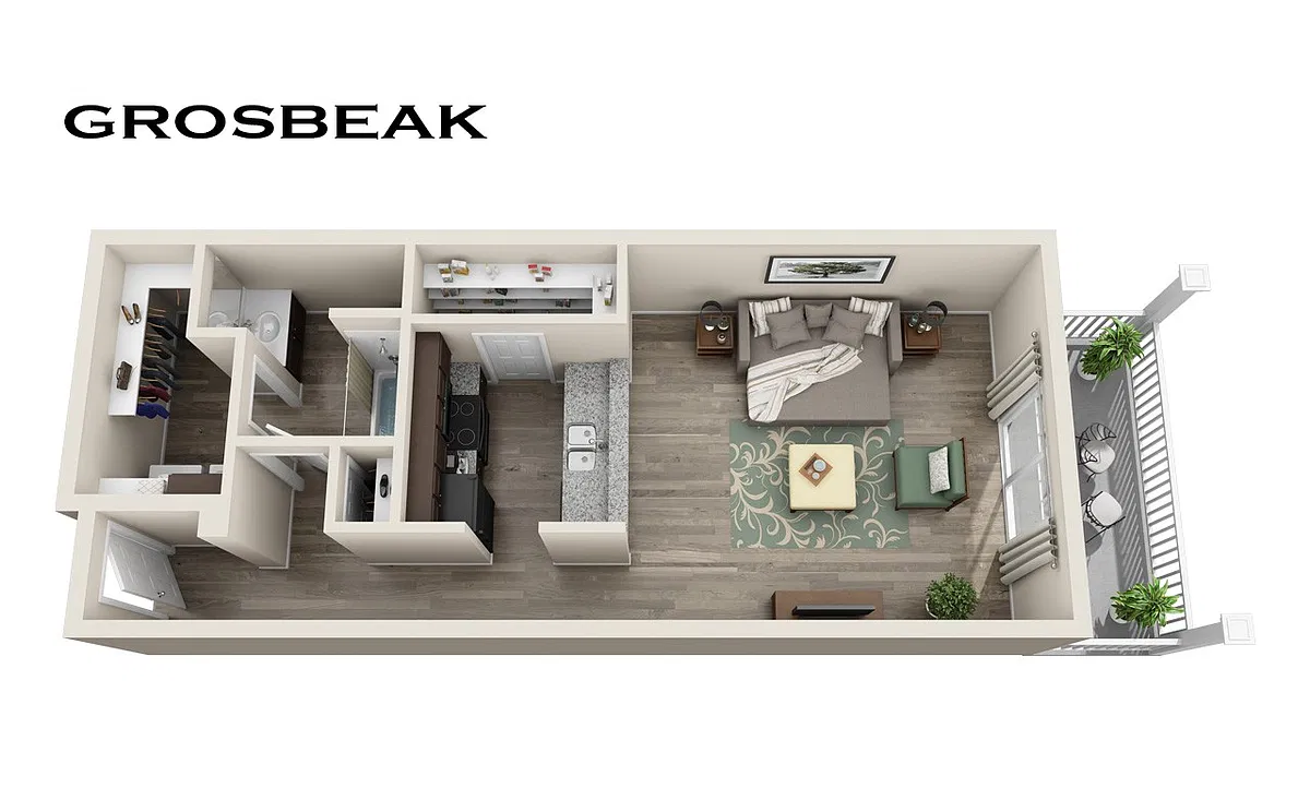 Floor plan Grosbeak
