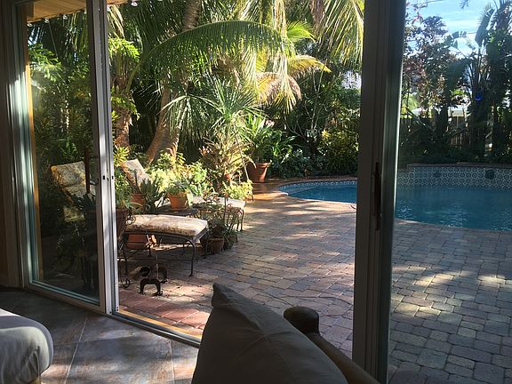 open floor plan, garden view