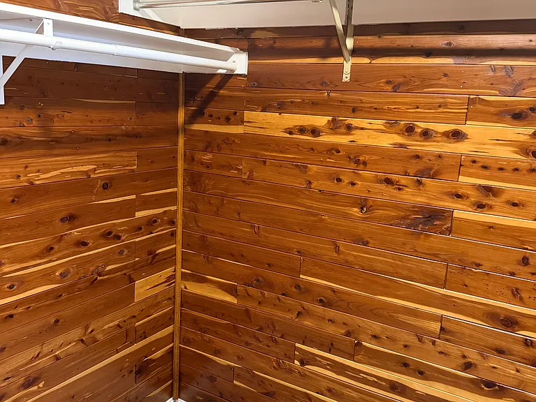 Large walk in closet for Master bedroom