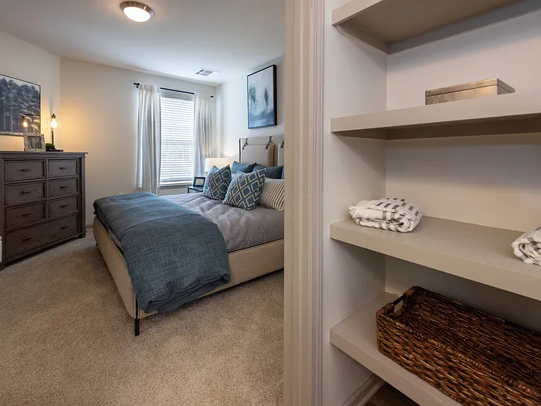 The Collins Model Bedroom Shelves