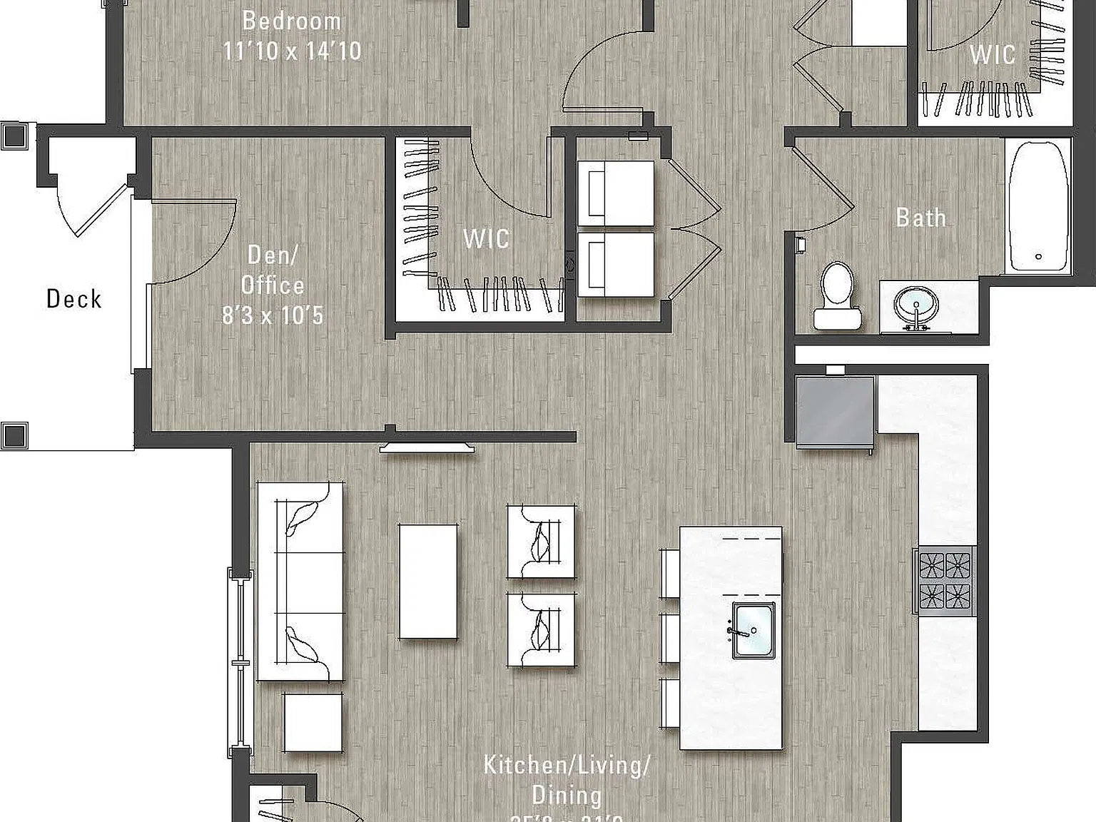 2 bed, 1339 sqft, $3,200 — Photo 4