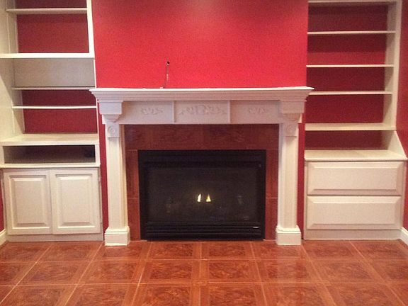Family room Fireplace