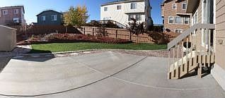 Spacious Backyard with Professional Landscaping