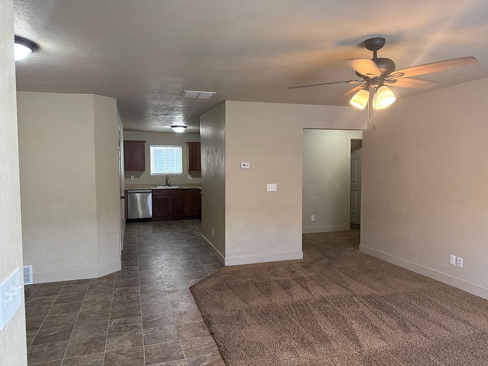 View into the townhome from the front door