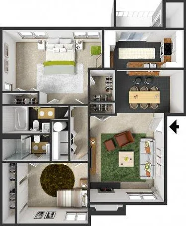 Commons at Hawthorn Village Apartments — Photo 45