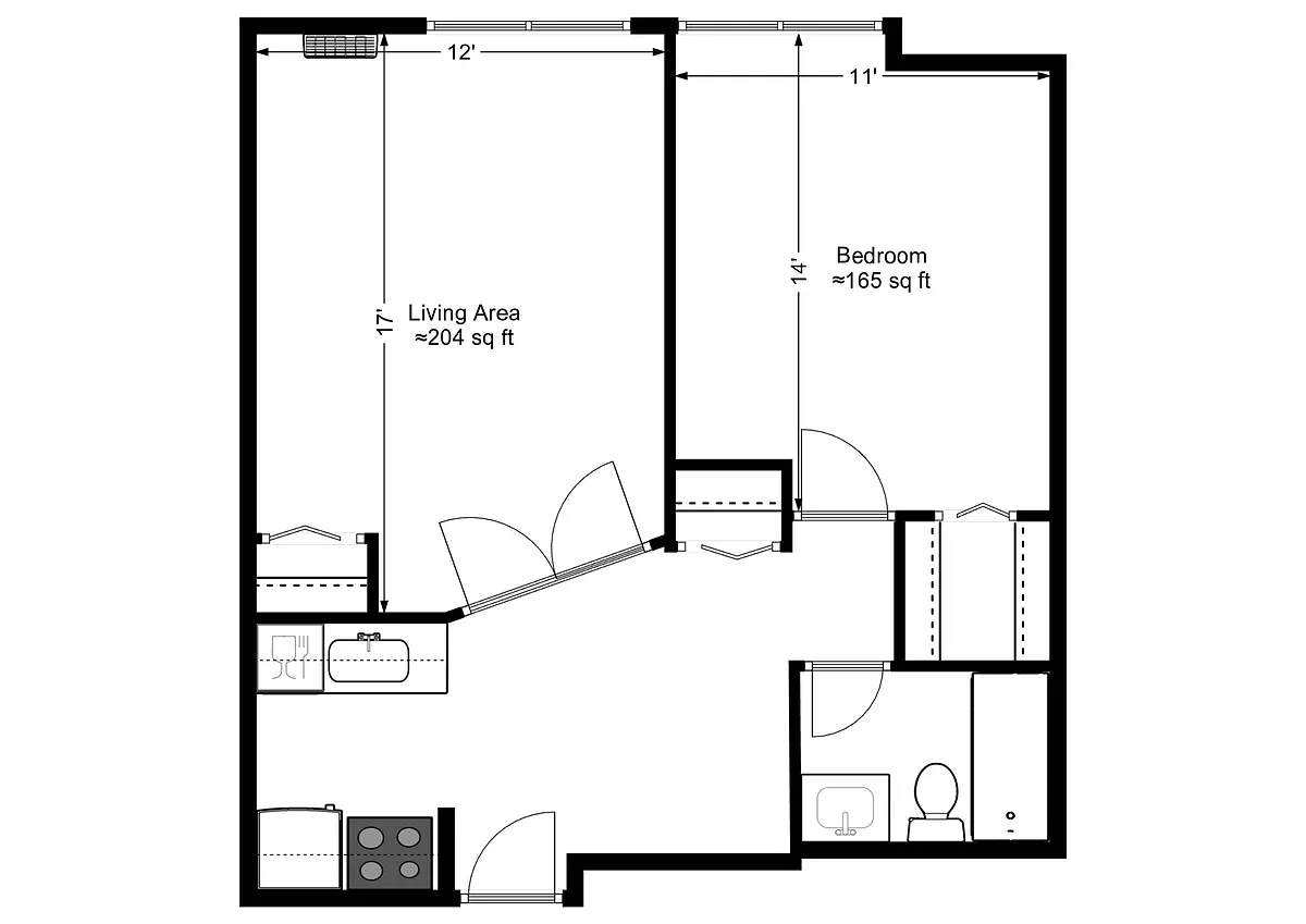 Floor plan Deluxe