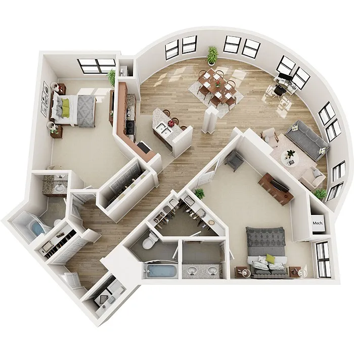 Floor plan P4