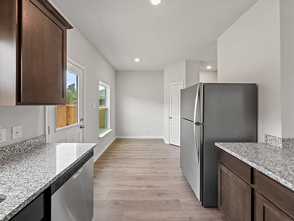 The dining room of the Piper sits right off of the kitchen.