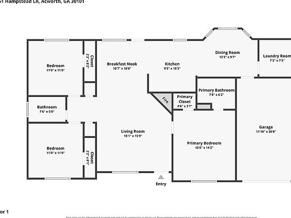 2nd image of 4961 Hampstead Ln