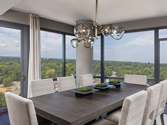 Stepping inside Cheval Bethesda gives a taste of the stylish modern design throughout the residences