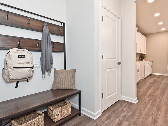 Taylorsville floorplan modeled at Union Grove in Braselton, GA.