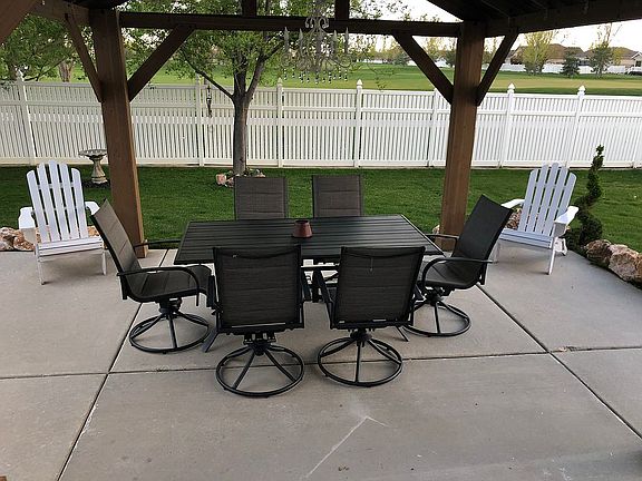 Backyard patio 