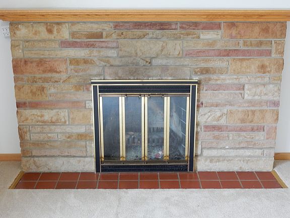 Stone Fireplace 