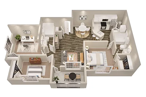 Floor plan Caroline