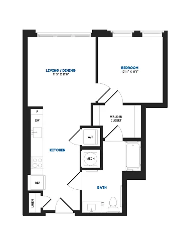Floor plan A12A - Chase
