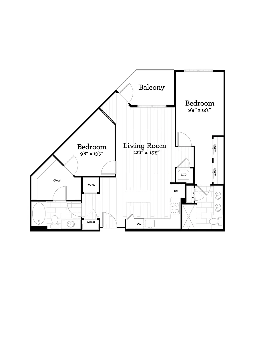 Floor plan B01