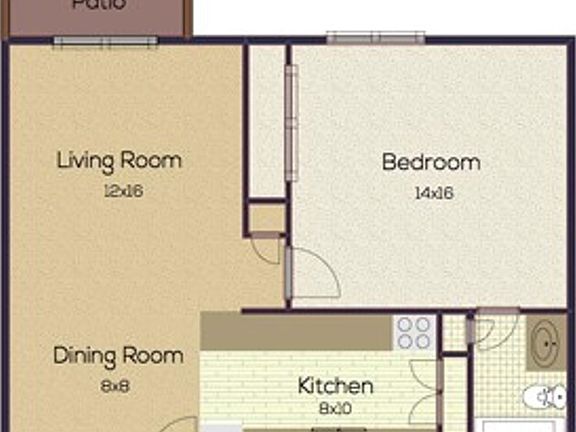 5th image of 8714 Meredith Dr #614