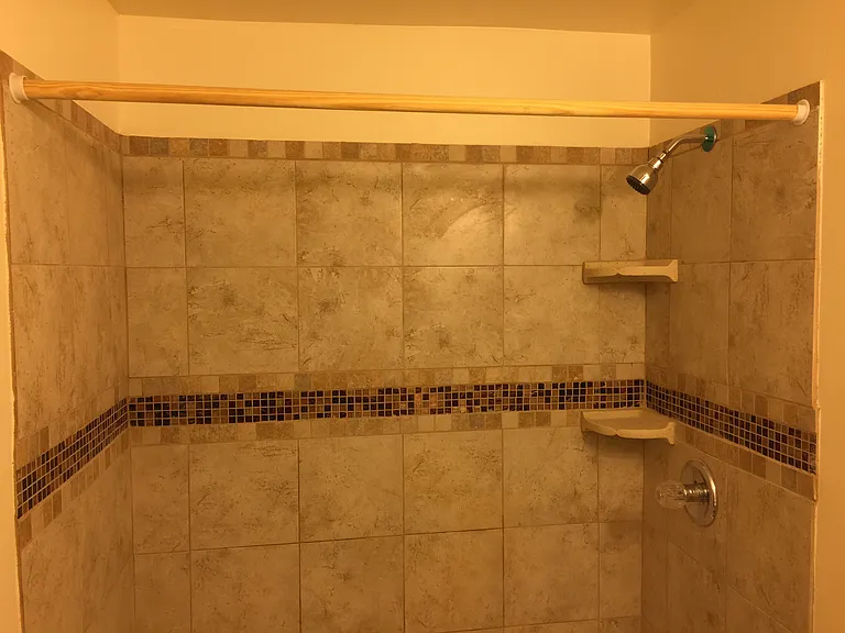 First floor full bathroom