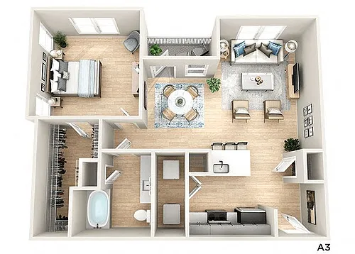 Floor plan A3