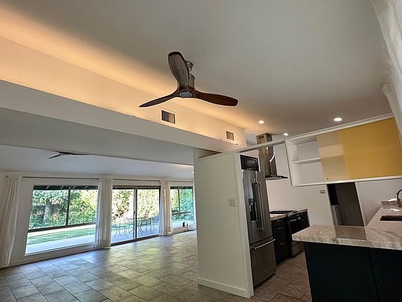 Indirect lighting and ceiling fans