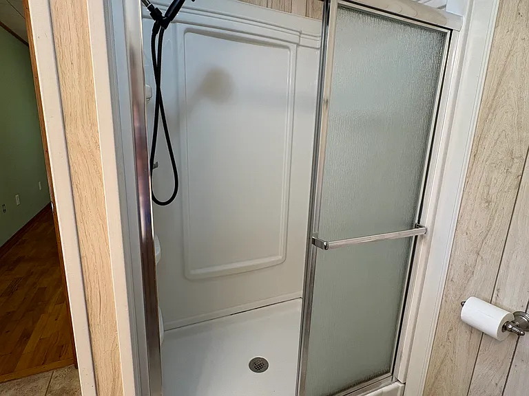 Master shower