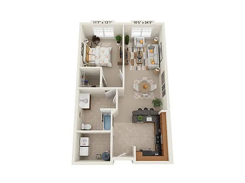 Floor plan Crabtree
