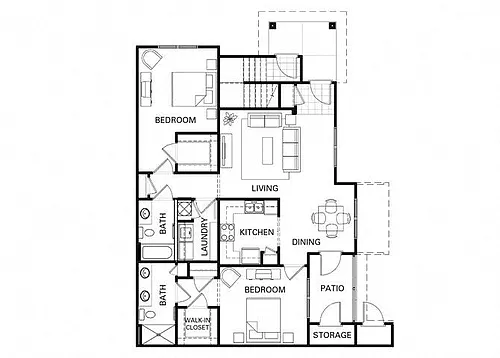 Floor plan B1