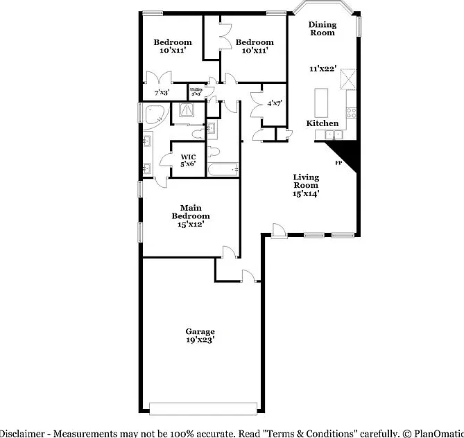 3 bed, 2.0 bath, 1500 sqft, $1,855 — Photo 3
