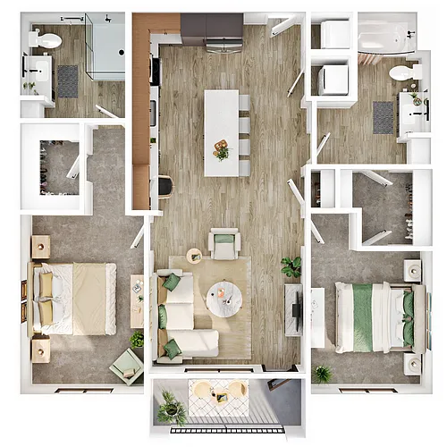 Floor plan B2
