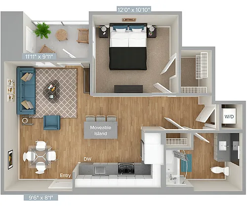 Floor plan A5-734