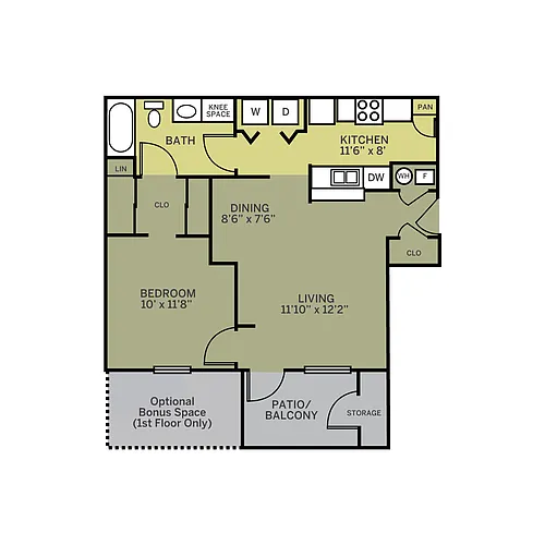 Floor plan The Villager