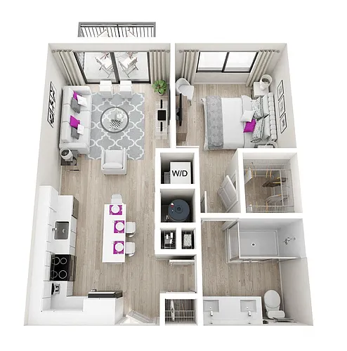 Floor plan A3 - Entice