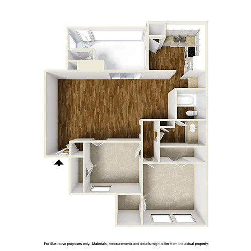 Floor plan Augusta-A3