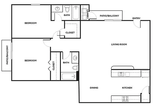 Floor plan B2