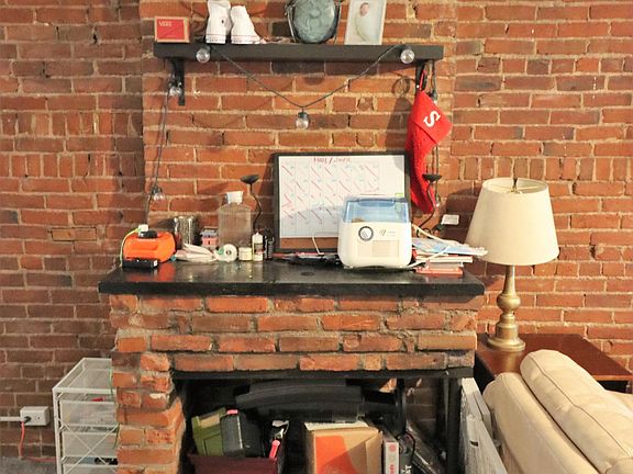 Antique fireplace