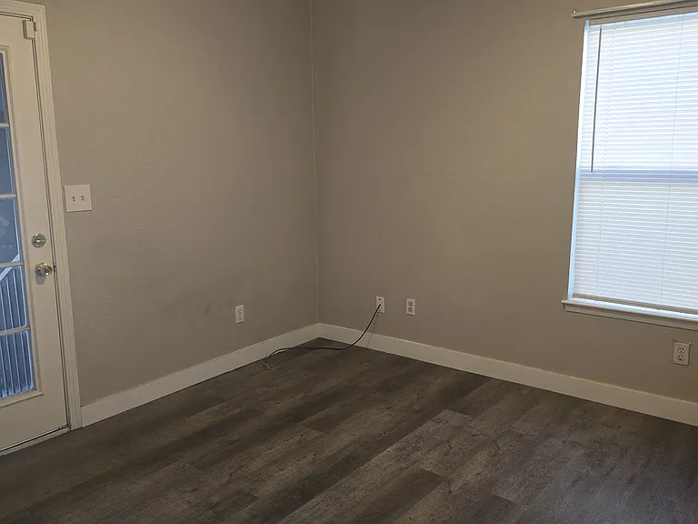 Bedroom with Rear door