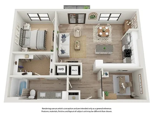Floor plan A5 + Study