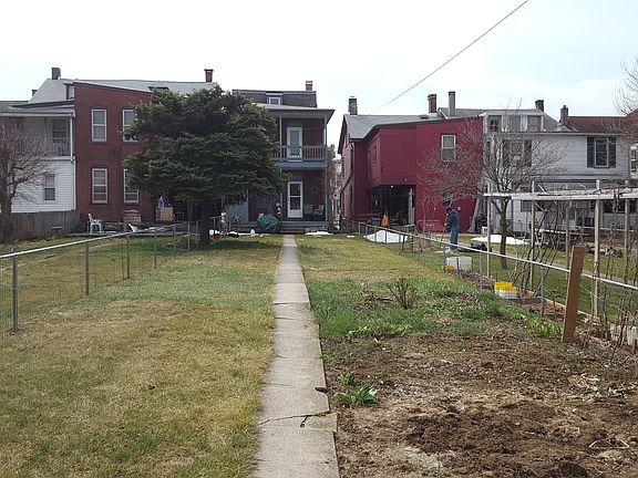 Backyard view from house