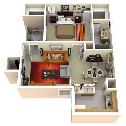 Floor plan A2U