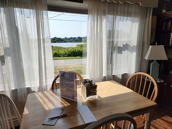 view from dining area