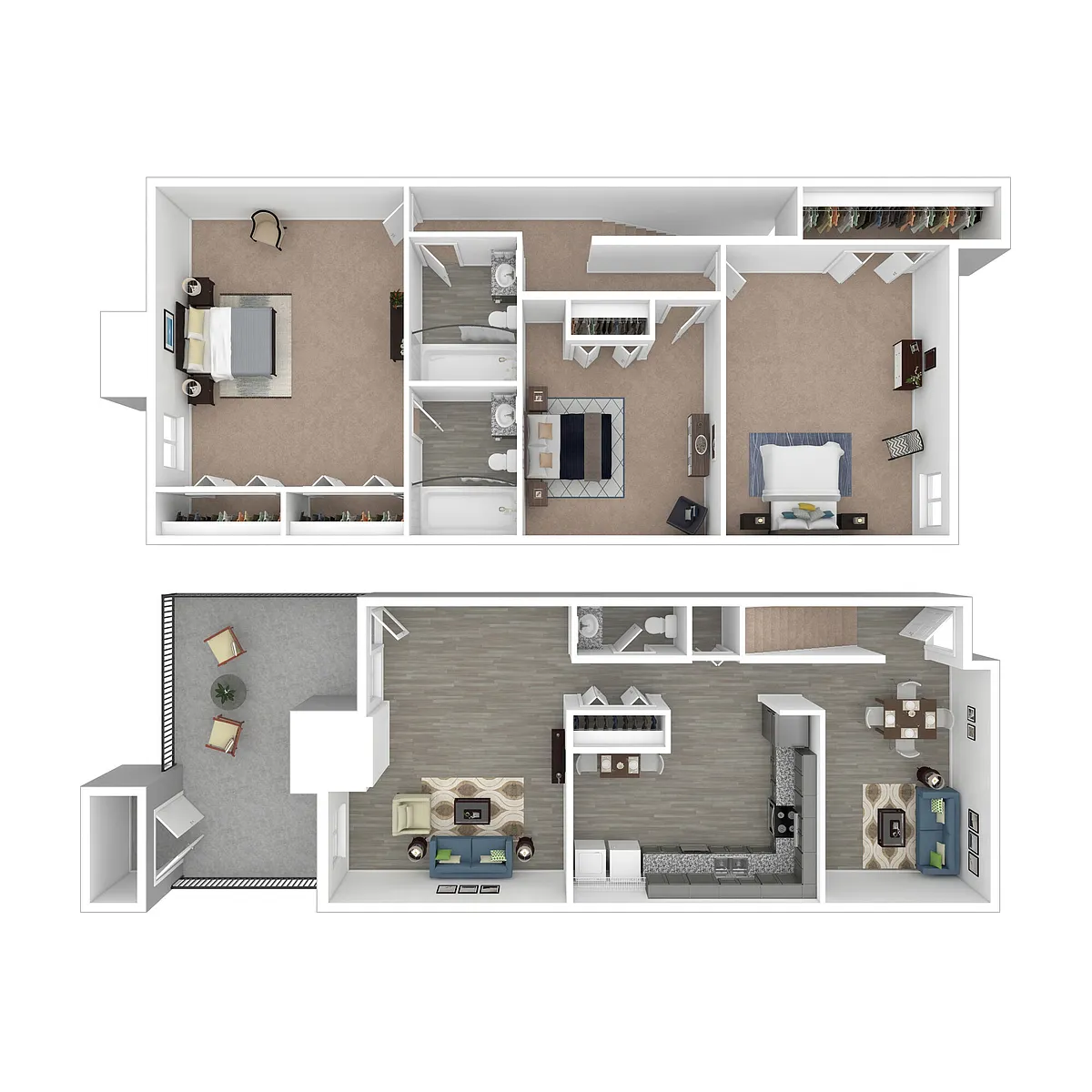 Floor plan 3X25