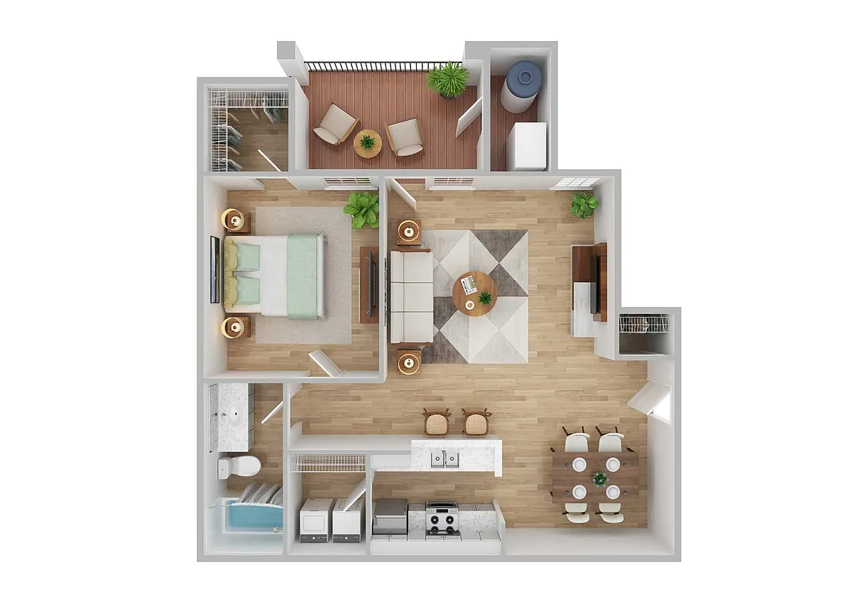 Floor plan Preston | Renovated