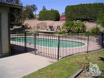 Gated pool/backyard
