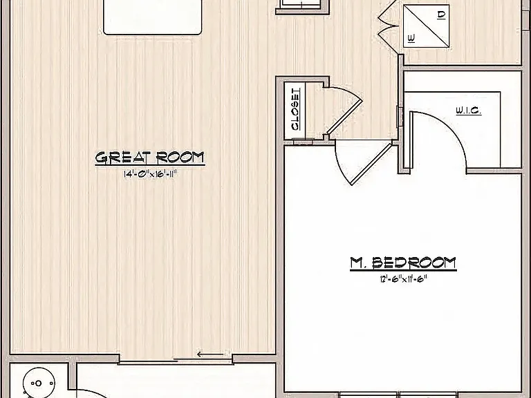 847 SQ FT Hadley Unit A One Bedroom One Bath 847 SQ FT Hadley Unit A One Bedroom One Bath