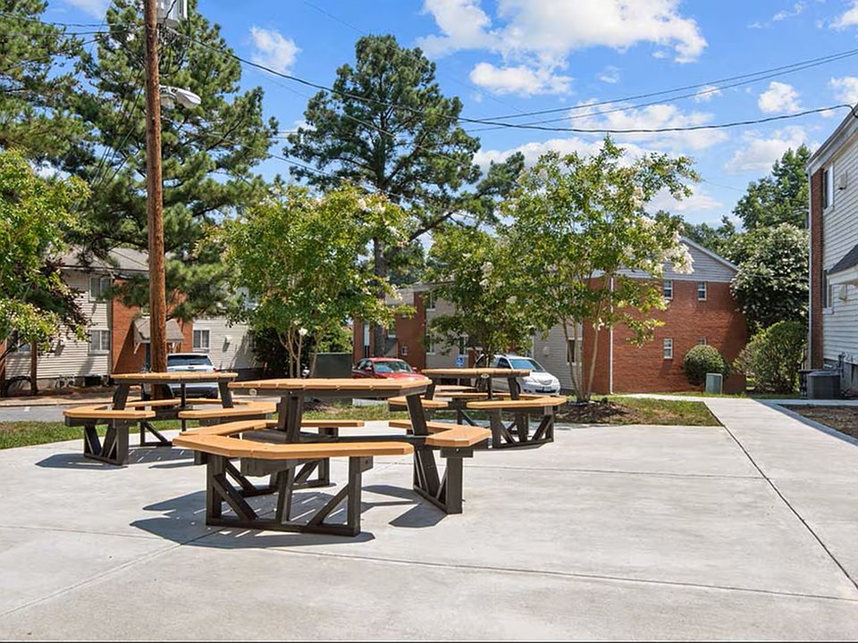 Outdoor seating area