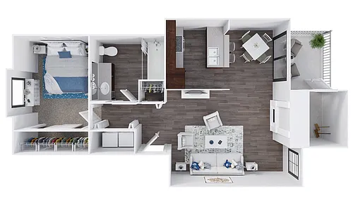 Floor plan The Townsend