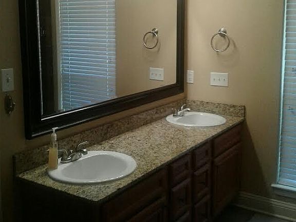 Master Bath with double sink