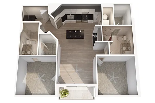 Floor plan B2 - Gemini ll