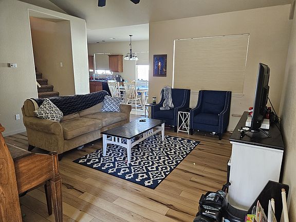 Living room with furniture